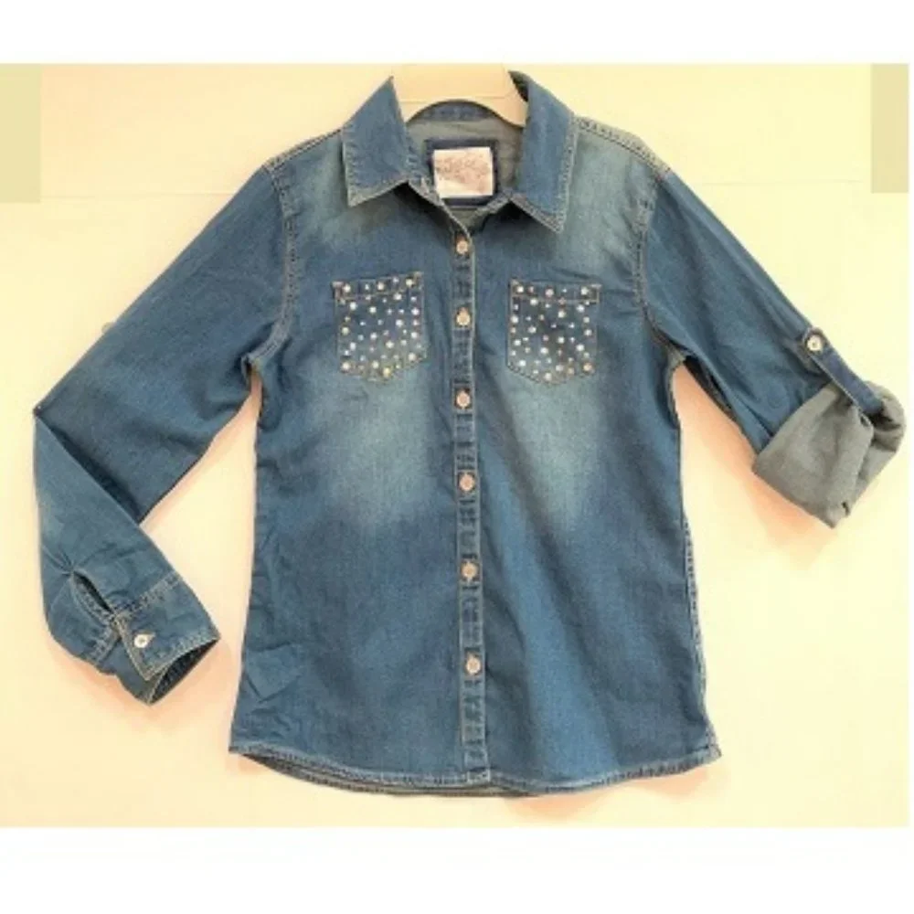 The Children's Place Girls Denim shirt